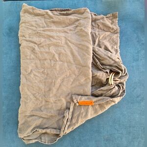 WildBird Linen Ring Sling in Sage Color with Gold Rings